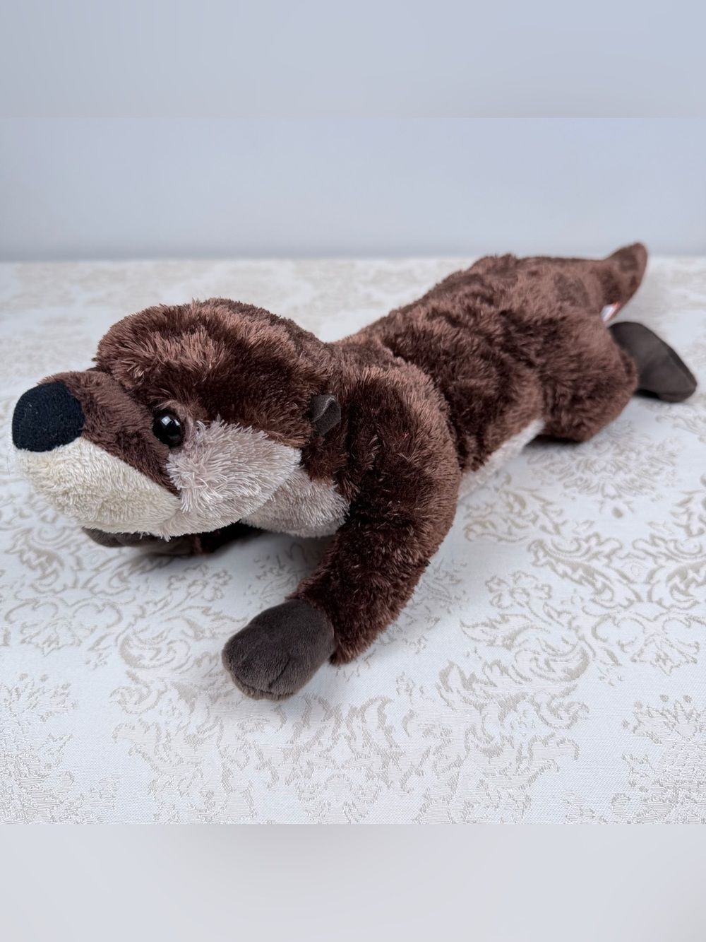 Wild Republic Plush Otter Toy - Stuffed Animal, Brown